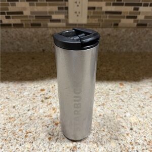 Starbucks silver  Travel Mug with Lid